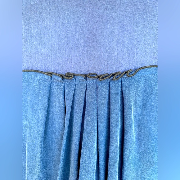 Stunning Navy Bow Blouse in Classic Navy Blue - Picture 6 of 8